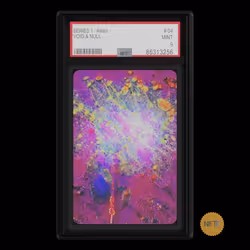 NFT.CARDS : SERIES 1 : #aiart : #04 : VOID & NULL