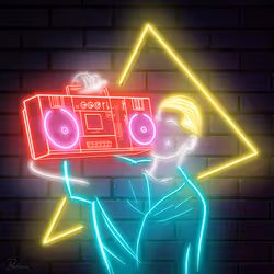 Neon Vibes #006 1/1