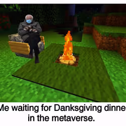 Danksgiving dinner in the metaverse