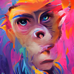 Abstract Monkey #5
