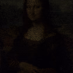 Mona Lisa ASCII #1