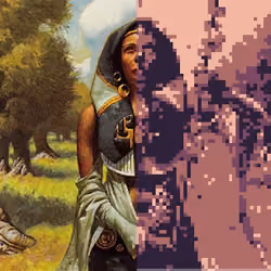 Half-Pixelated 