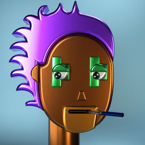 3D Chrome Punk #0467