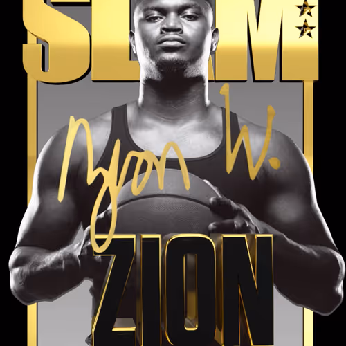 Zion Williamson: SLAM 228 GOLD AUTOGRAPHED (#1 of 20)