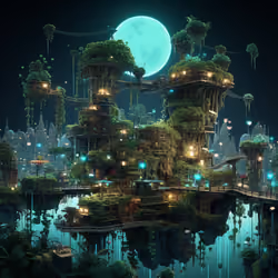 The Floating Gardens of Zenn-La