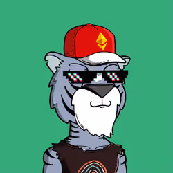 Grouchy Tiger Social Club #5233