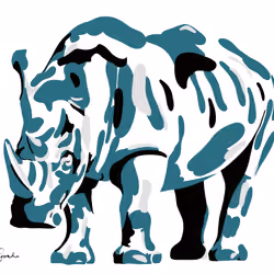 The Blue Rhino