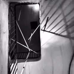 Lighting to installation become dark