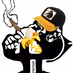 GOORIN BROS HAT Banana Gorilla - - BitCool Kong Beach Club #14