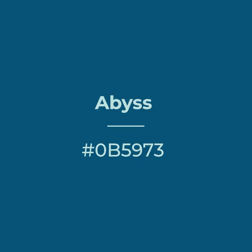 Abyss #0b5973