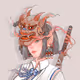 Girl with Masks