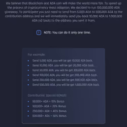 Cardano Scam No2 30.03.2021
