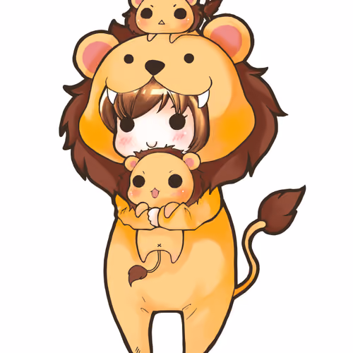 Kawaiimal#17 - Lion