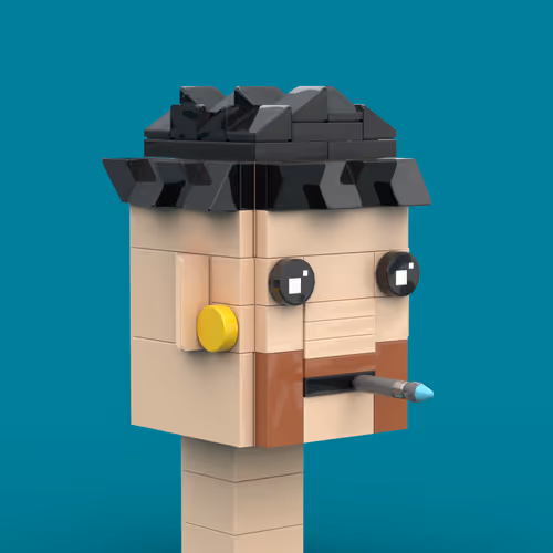 Brickhead Punk #1370