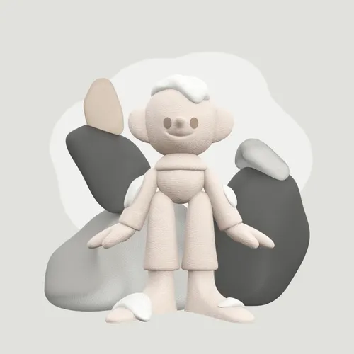 Plaster People. #13 - Clay