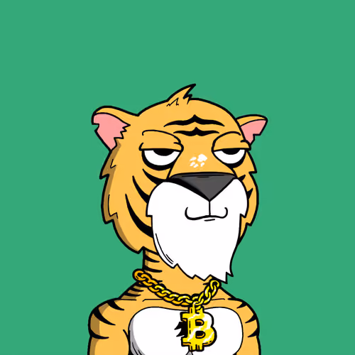 Grouchy Tiger Social Club #968