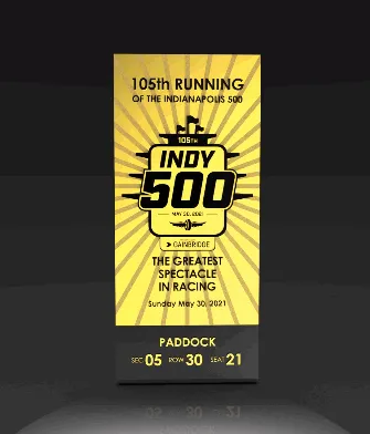 2021 Indianapolis 500 Commemorative Nft Collection