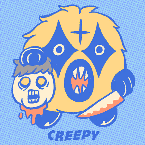 CREEPY and his TROPHY