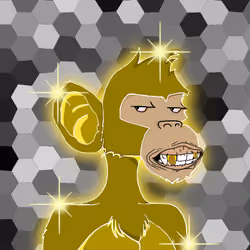 SUSMonkey - Special edition - 1/1 - Gold