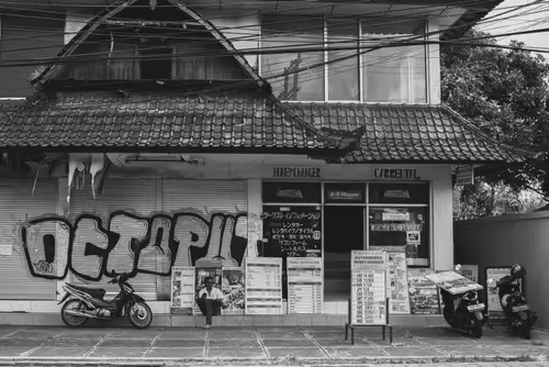 Bali in Black & White