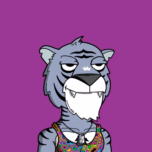 Grouchy Tiger Social Club #2850