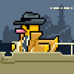 CryptoDuckie #455 | Teddy Daniels Duckie