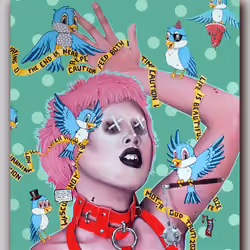 "Mother of God" By Tyler Tilley (NFT + Painting)