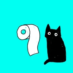Toilet Paper Cat