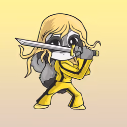 Kill Bill Raccoon #016
