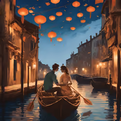 Love by the Light of the Waters: A Night of Romance in Venice 07/08#