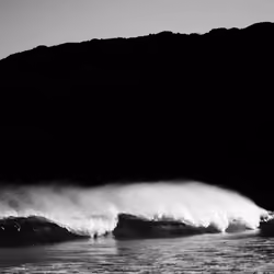 A wave in the Atlantic