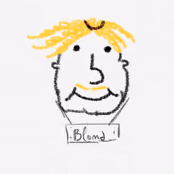 A blondman 