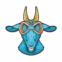 CryptoGOAT #020 "Goggle GOAT"
