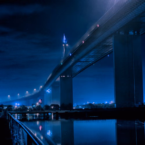 In to the blue