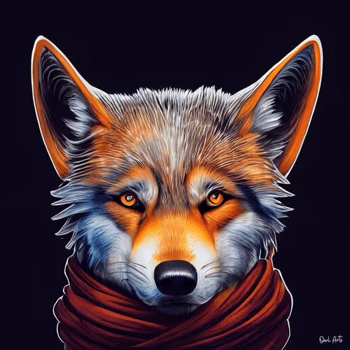 Wolf NFT #008 - Wolves Art