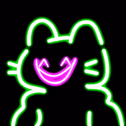 Neon Cat #13