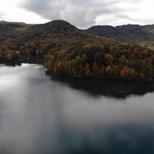 Appalachian Lake in Autumn