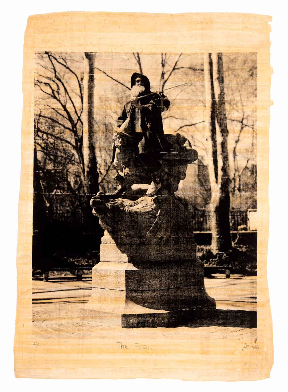 Justin Aversano - The Fool - Physical Tarot Scroll - 3/3