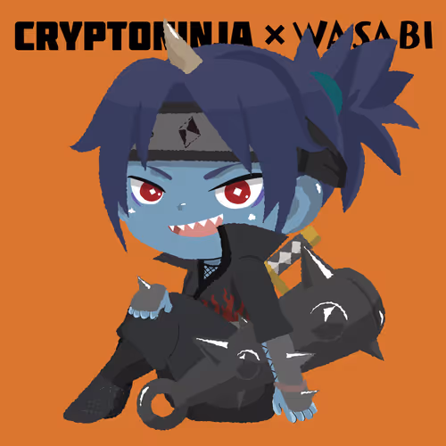 WASABI【Fan Art】Crypto Ninja#029
