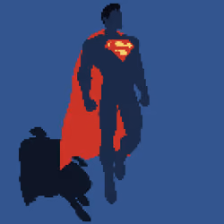 Super pixel man