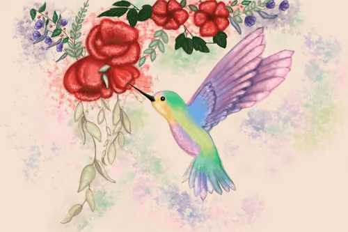  humming-bird #1