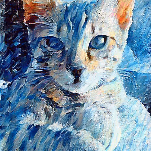 Dripping Blue