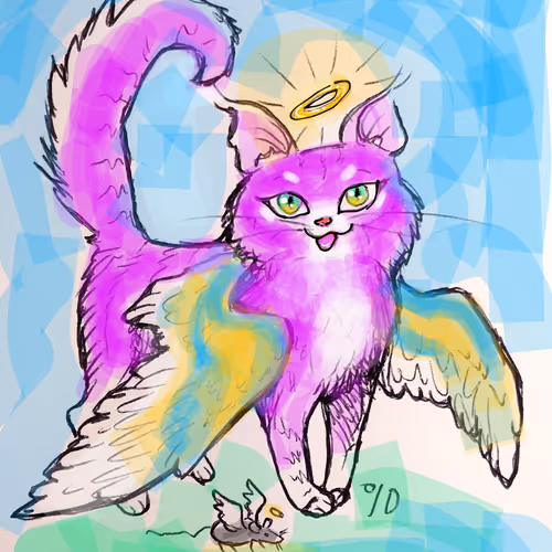 Winged Meows