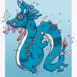 Monster very rare Number 1 Sea Dragon