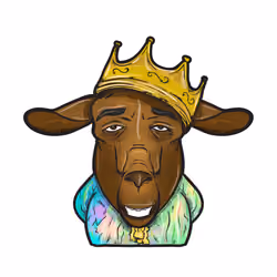 CryptoGOAT #032 "Biggie GOAT"