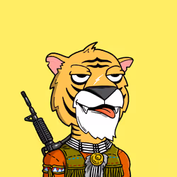 Grouchy Tiger Social Club #9843