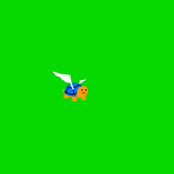Small Turtle with Wings # 103