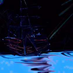 Unwavering Ship in the night
