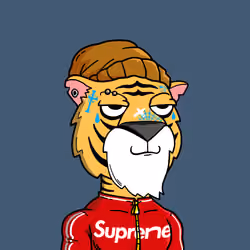 Grouchy Tiger Social Club #693