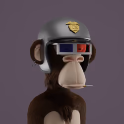 3D Bored Ape Club #411